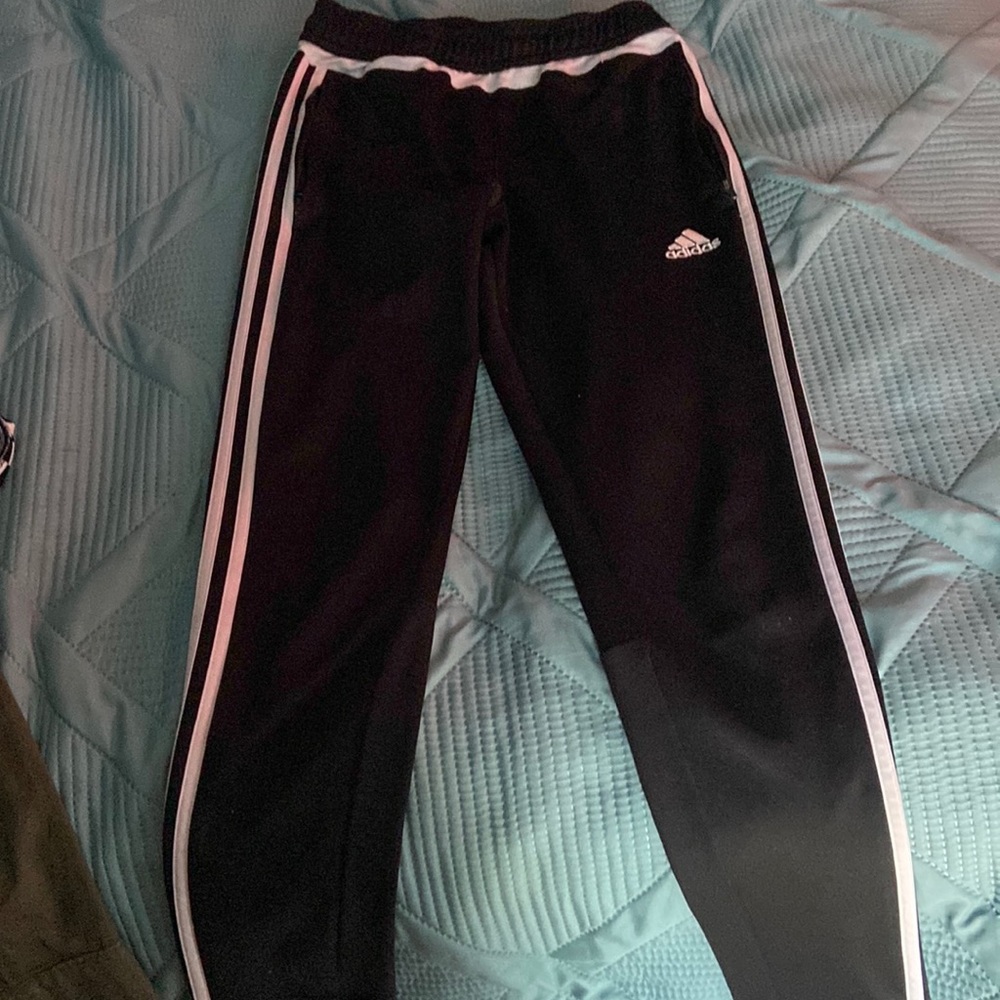 Unisex Full Stripe Adidas Joggers